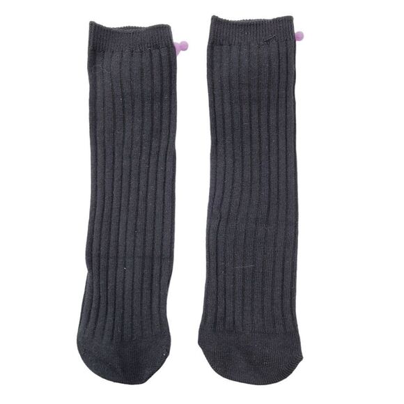 2/$20 Brand New Black/Purple Kuromi Socks Kids 6-10 Yrs - Picture 5 of 6